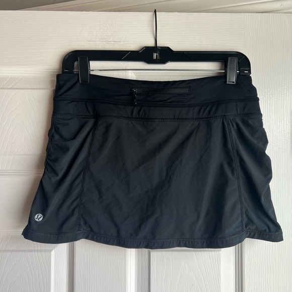 Lululemon rare black skirt size 6 - Picture 7 of 12